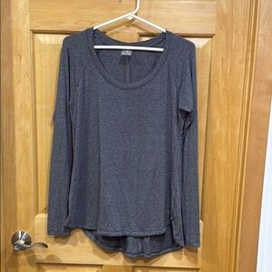 Calia Gray Long Sleeve Tunic size L